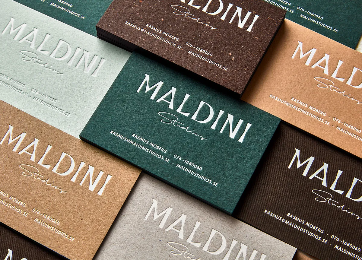 Letterpress Business Card