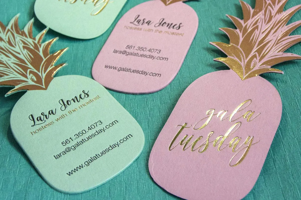 Letterpress Business Card