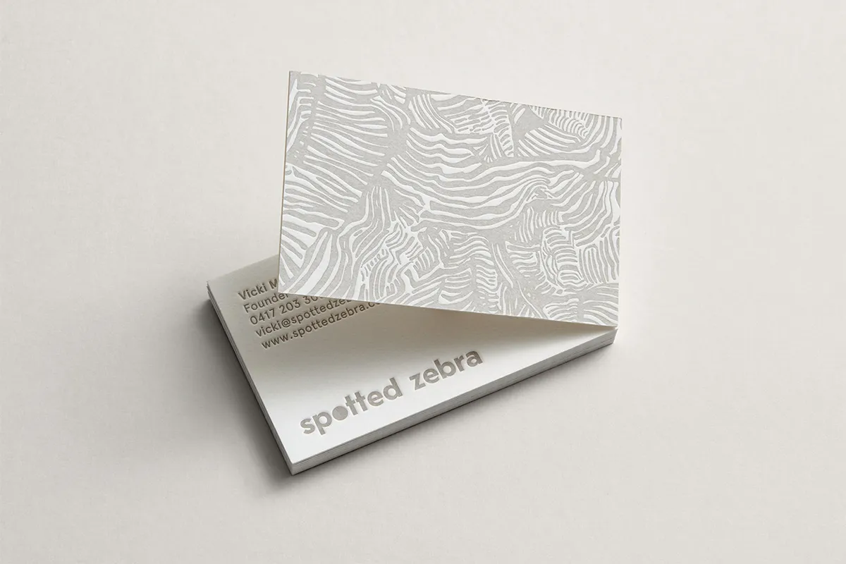 Letterpress Business Card