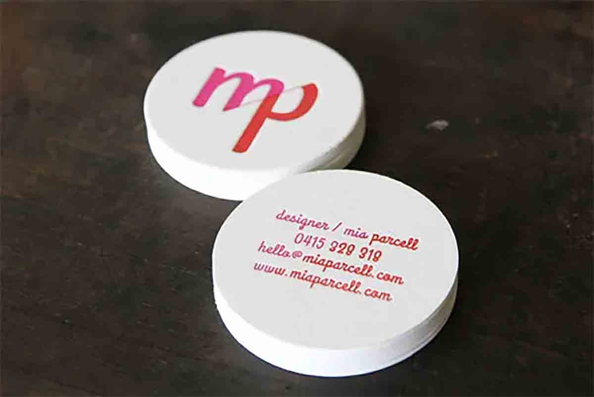 Letterpress Business Card
