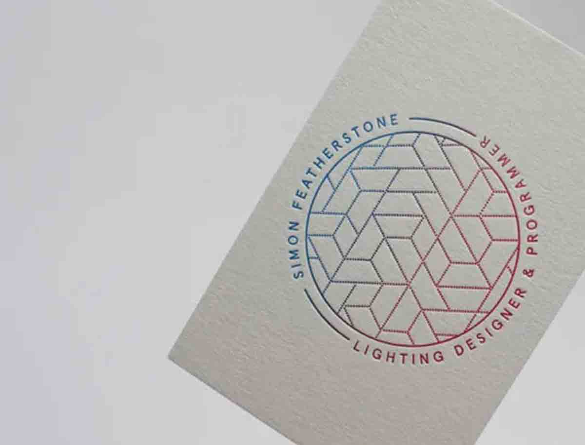 Letterpress Business Card