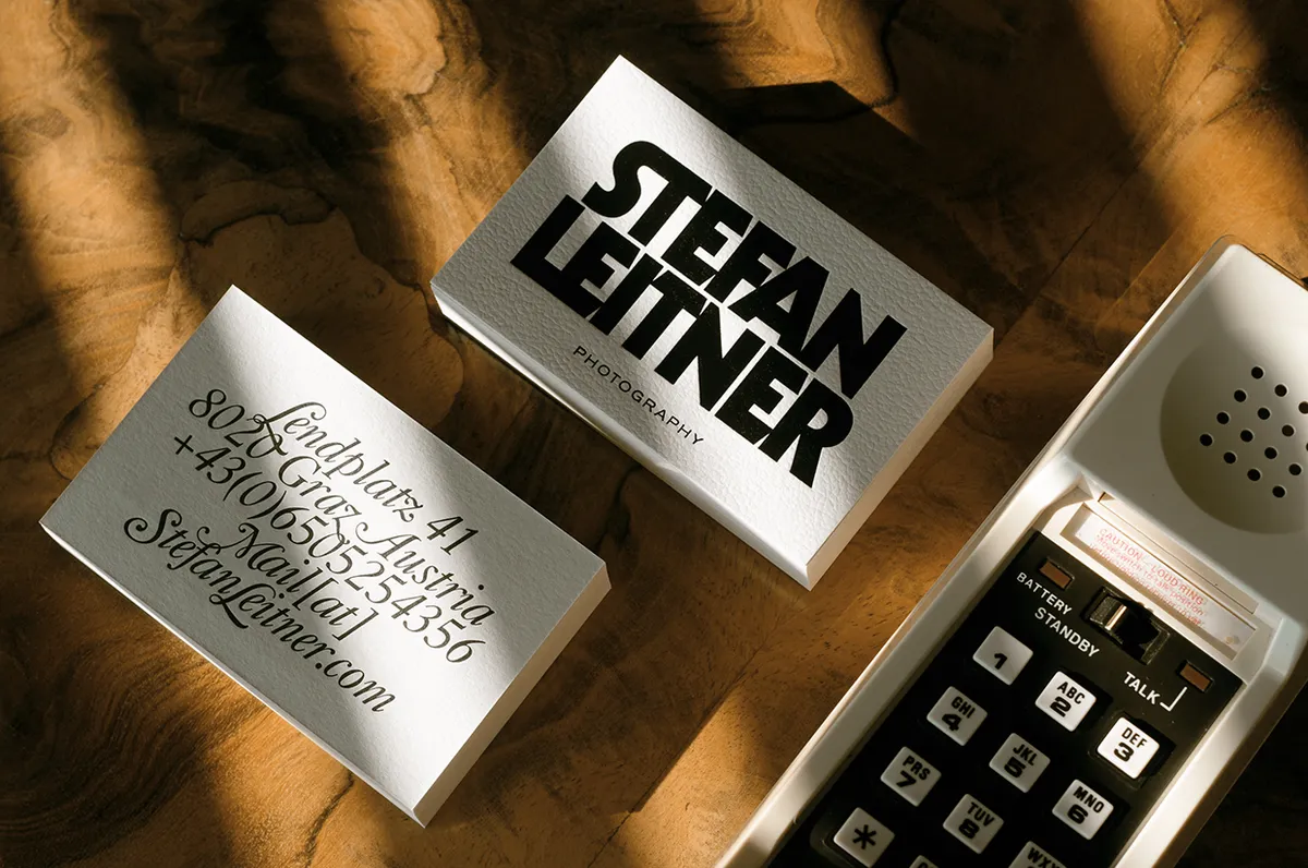 Letterpress Business Card